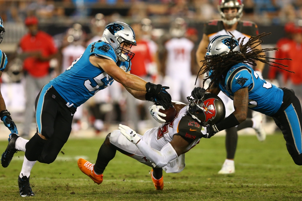 Thursday's NFL: Buccaneers use late stand to hold off Panthers