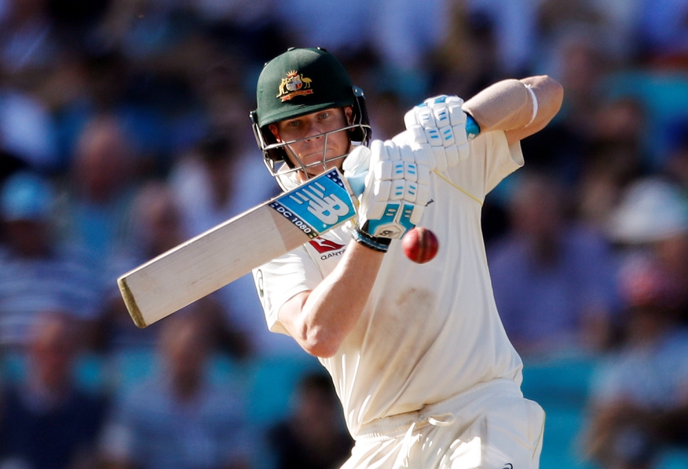 Australia's Steve Smith in action against England during Fifth Test at Kia Oval, London, Britain, on Friday. — Reuters