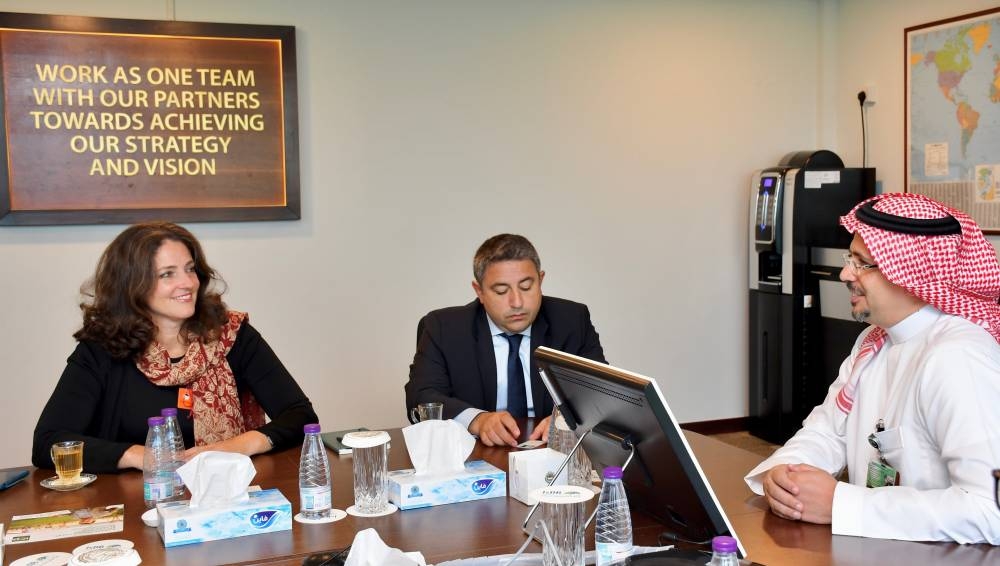 Ayman Amin Sejiny, CEO of ICD, holds talks with Samir Suleymanov (Director, Strategic Initiatives, World Bank) and Ms. Wendy Teleki, Head of Women Entrepreneurs Finance Initiative (We-Fi) on Sept. 14  at ICD premises in Jeddah 