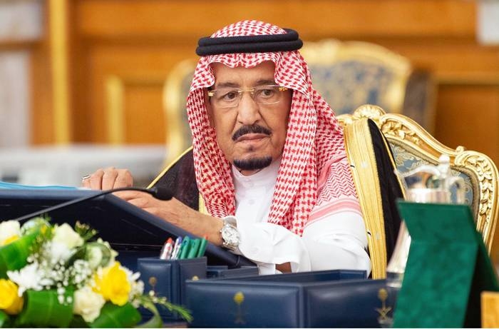 Custodian of the Two Holy Mosques King Salman chairs the weekly session of the Council of Ministers at Al-Salam Palace in Jeddah on tuesday. — SPA