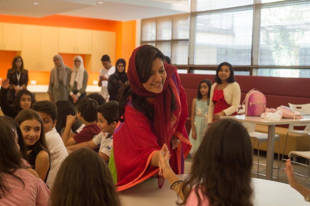 Saudi Ambassador to the United States of America princess Reema Bint Bandar celebrates ⁦the Saudi National Day with the Saudi community in the US.