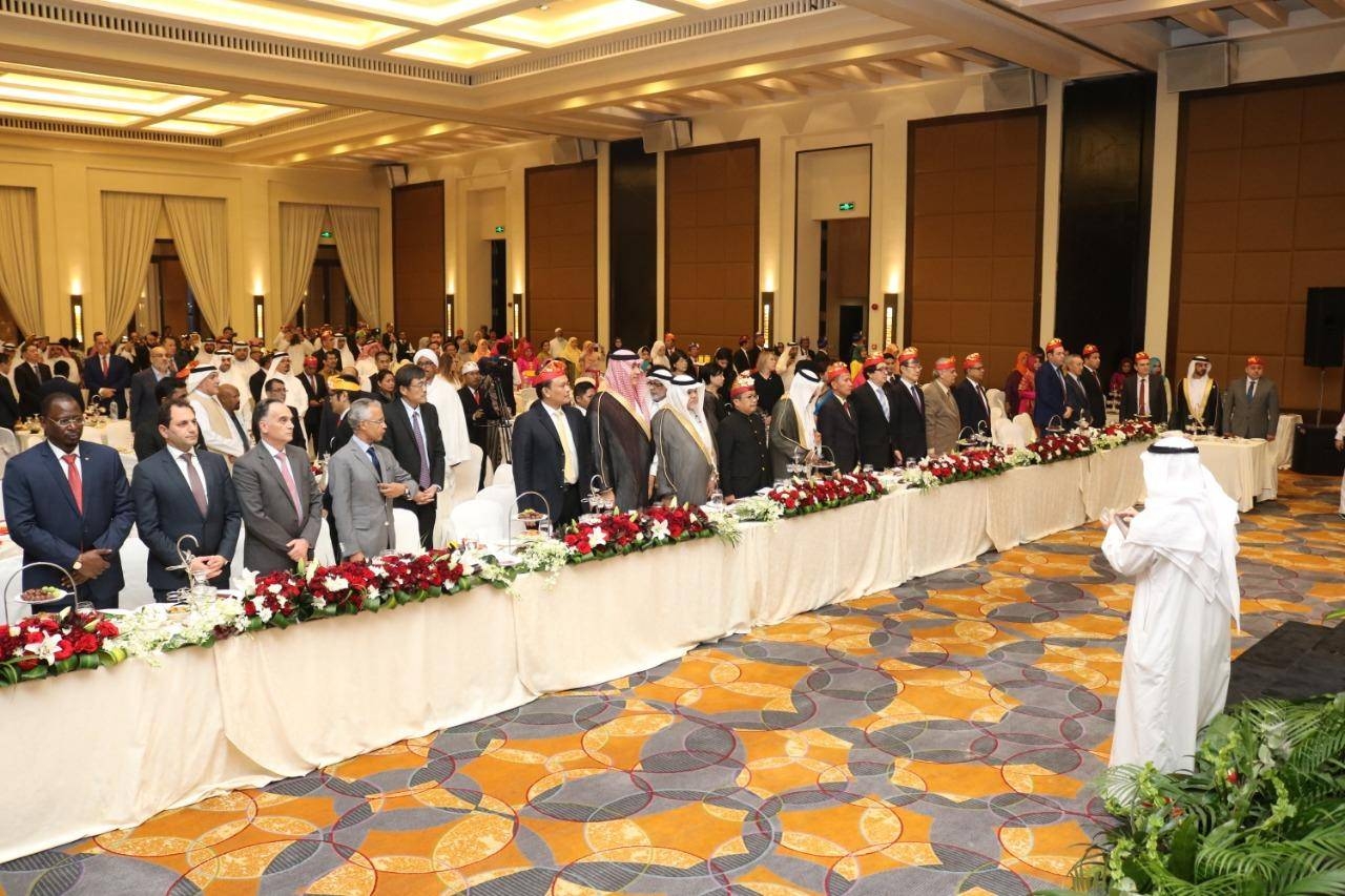 Distinguished guests at the function to mark Indonesia's 74th Independence Day in Jeddah. — Courtesy photos 