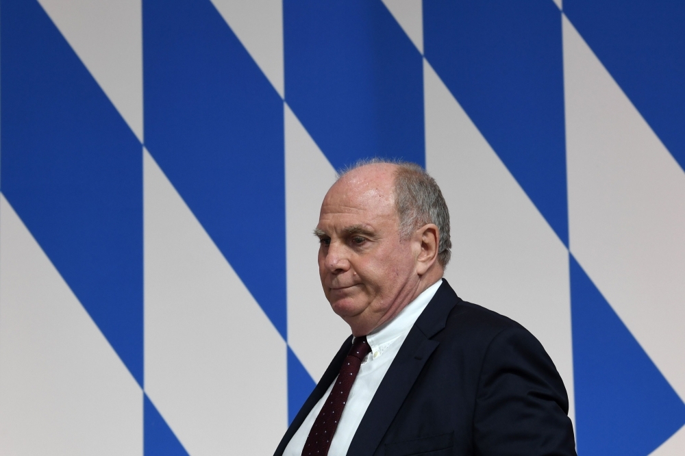 Bayern Munich president Uli Hoeness. —  AFP