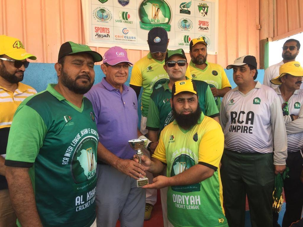 Champions Alkharaj League with RCA Executive Committee.