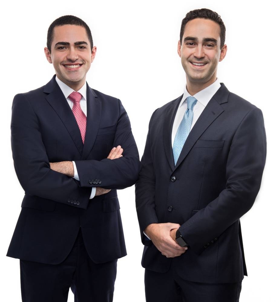 Omar Rifai (right) and Majd Khodr 