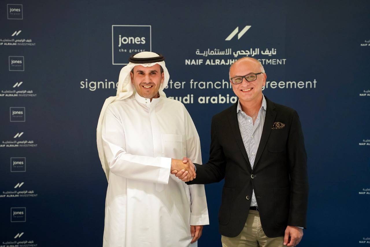 Naif Alrajhi Investment and Jones the Grocer announce brand expansion across Saudi Arabia.