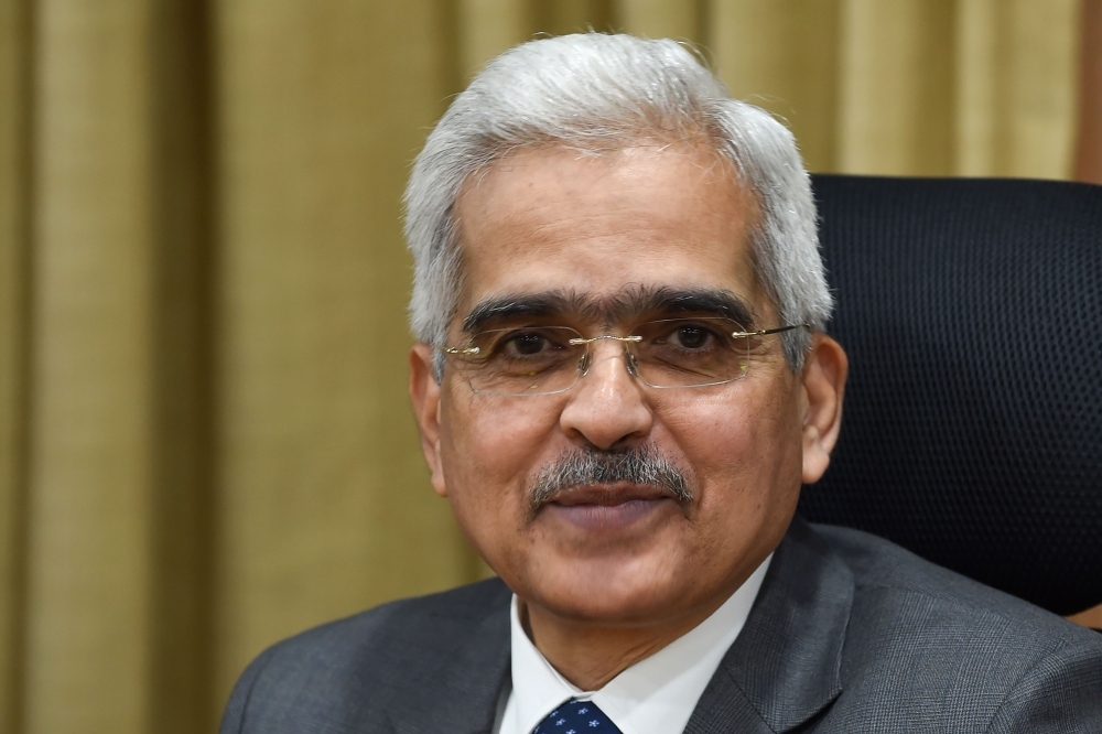 Reserve Bank of India (RBI) governor Shaktikanta Das looks on during a press conference at the central bank's headquarters in Mumbai on Friday. India's central bank cut interest rates for the fifth time this year, revising growth forecasts as Asia's third-largest economy battles high unemployment rates and weak economic activity. — AFP