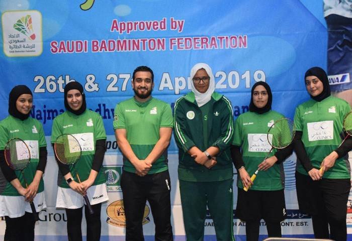 Rana Abu Harbash, Shaza Saleh, Shahd Al-Muhaysheer and Aziza Nazmi will represent the Kingdom in the Cairo tournament. — Courtesy photo