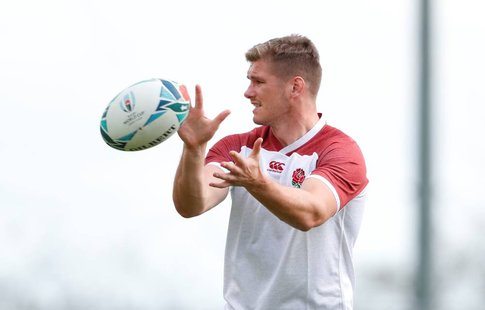 England's Owen Farrell during England's training session in Beppu Jissoji Multipurpose Ground, Beppu, Japan, for the Rugby World Cup. — Reuters