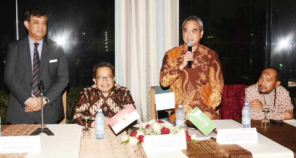 The Tourism Ministry of Indonesia in collaboration with the Indonesian Consulate General Jeddah hosted a gathering at the Mövenpick Hotel here to promote Indonesia as a tourist destination. — Courtesy photo