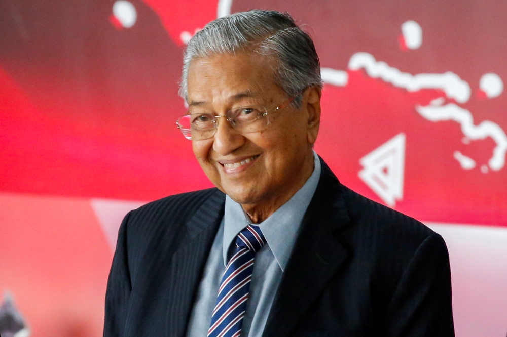 Malaysian Prime Minister Mahathir Mohamad reacts after attending the inauguration of Indonesia's President Joko Widodo for the second term, at the House of Representatives building in Jakarta, Indonesia, in this Oct. 20, 2019 file photo. — Reuters