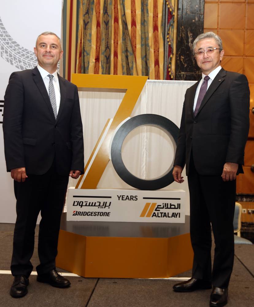 Al-Talayi, Bridgestone mark 70 years of partnership