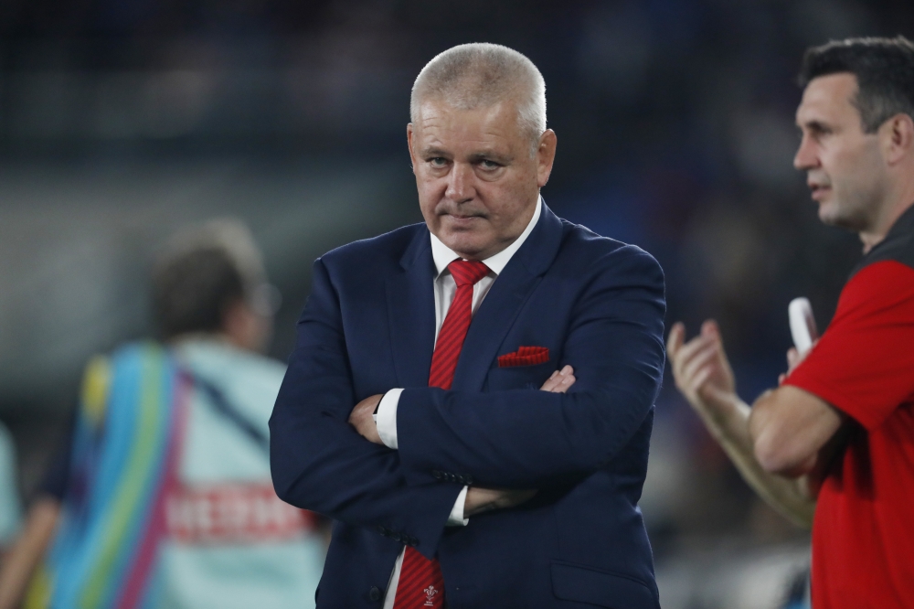 International Stadium Yokohama, Yokohama, Japan  - October 27, 2019 
Wales head coach Warren Gatland looks dejected after the Wales vs South Africa Rugby World Cup semifinal match at International Stadium Yokohama, Yokohama, Japan, on Sunday. — Reuters