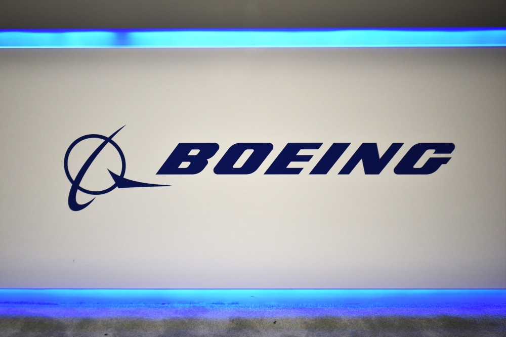 The Boeing logo is seen at its stand during the the 70th annual International Astronautical Congress at the Walter E. Washington Convention Center in Washington in this Oct. 22, 2019 file photo. — AFP