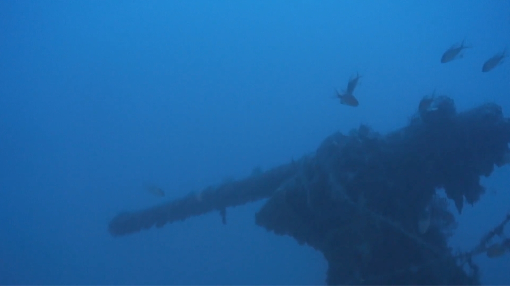 The wreck of a submarine, which University of Malta says is Britain's HMS Urge that vanished during World War II, is seen lying at the bottom of the sea off Malta, in a still image taken from an undated video released on Thursday. — Reuters