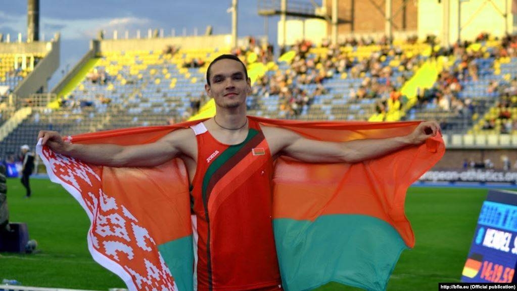 Belarusian high jumper Dzmitry Nabokau