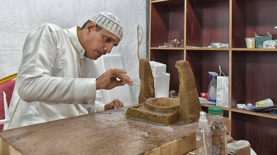 Since his early childhood, Hussain Qadiyah Al-Jaaran he has been fascinated with painting and the art of sculpture. — Courtesy photos