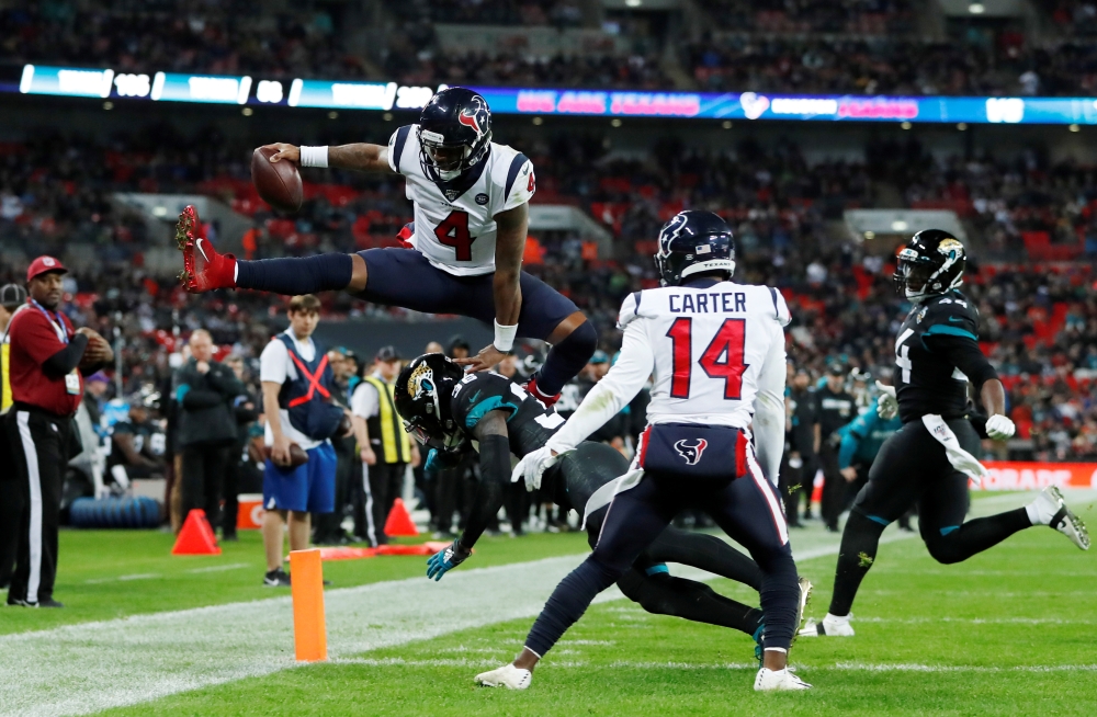 Houston Texans 26-3 Jacksonville Jaguars: Texans shut down Jags at Wembley, NFL News