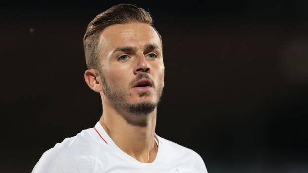  Leicester City midfielder James Maddison was included Thursday in Gareth Southgate's squad for their Euro 2020 qualifiers against Montenegro and Kosovo.
