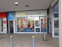 A file photo of a Thomas Cook office in London before its recent collapse.