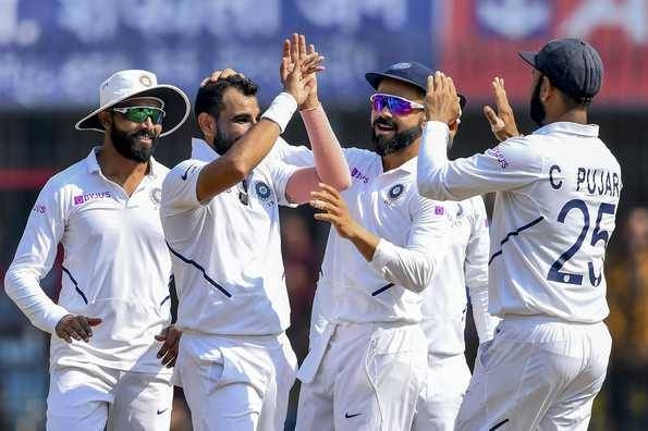 Fast bowler Mohammed Shami led India's attack as they crushed Bangladesh in the first Test by an innings and 130 runs to pick up their sixth successive Test win. — AFP