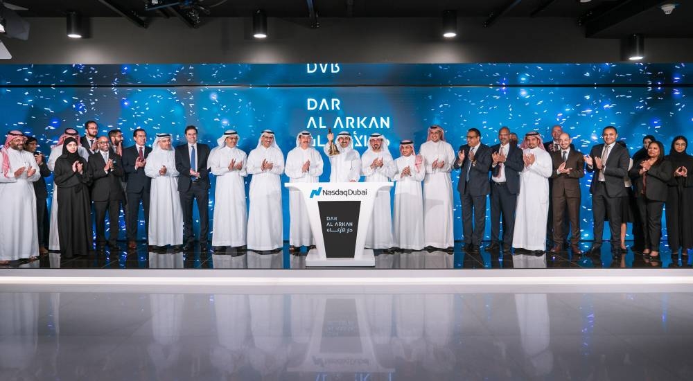 Dar Al-Arkan lists $600m 
Sukuk on Nasdaq Dubai