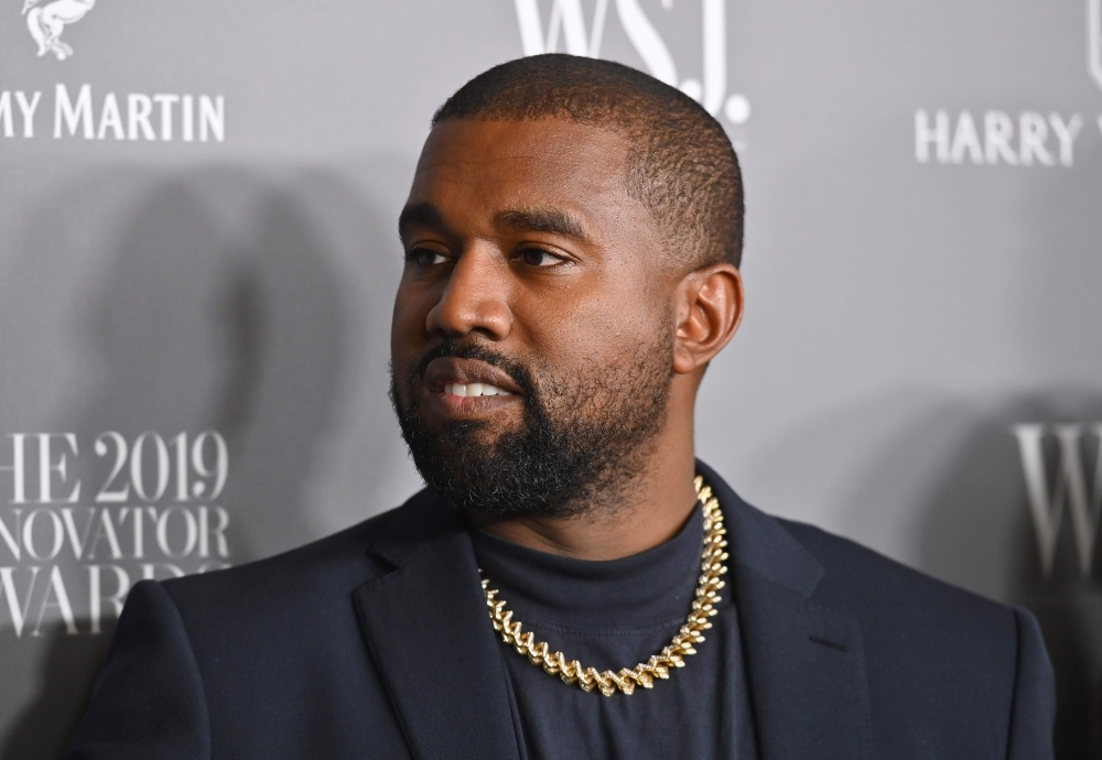 US rapper Kanye West attends the WSJ Magazine 2019 Innovator Awards at MOMA in New York City in this Nov. 6, 2019 file photo. — AFP