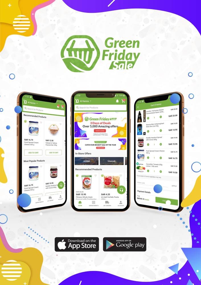 Danube online reveals 
top online food shopping 
trends for Green Friday