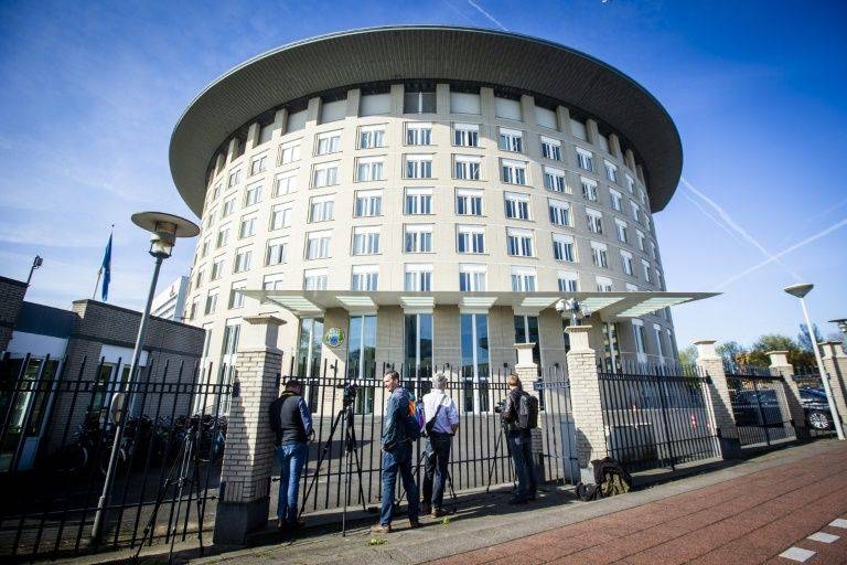 The Organization for the Prohibition of Chemical Weapons headquarters is seen in The Hague in this file photo. — AFP
