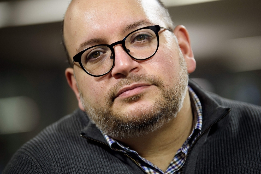 Jason Rezaian, former Tehran bureau chief for the Washington Post, who was imprisoned by Iranian authorities in 2014, poses for a portrait at the Washington Post in Washington in this Feb. 20, 2019 file photo. — AFP