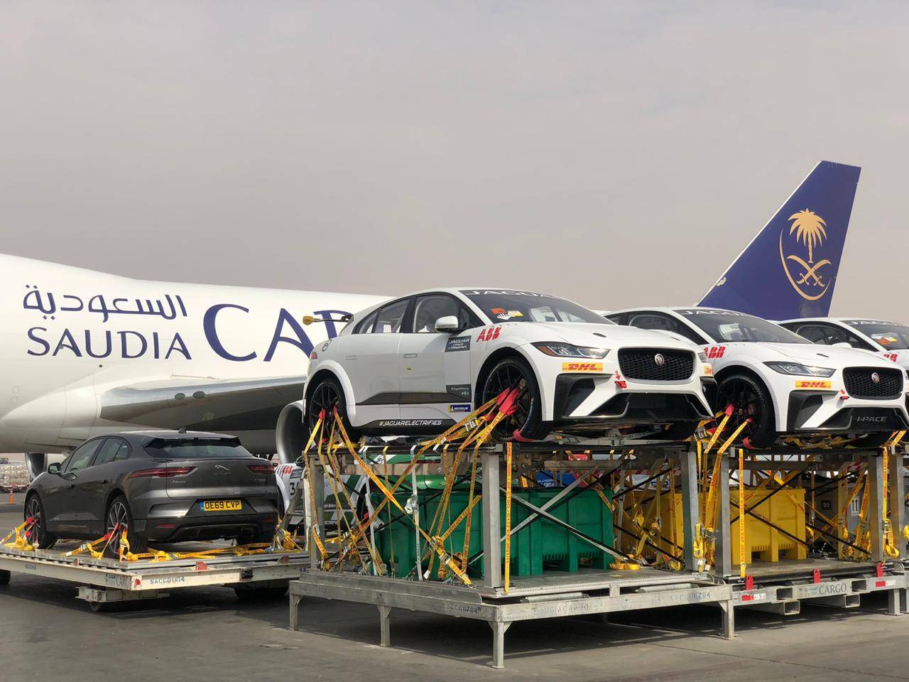 Saudia Cargo transports Formula-E cars from Europe to KSA