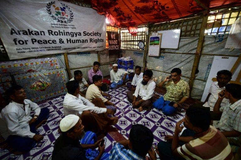 Officials told community leaders in the camps in south-east Bangladesh to keep the office of Arakan Rohingya Society for Peace and Human Rights (ARSPH) padlocked until further notice. — AFP
