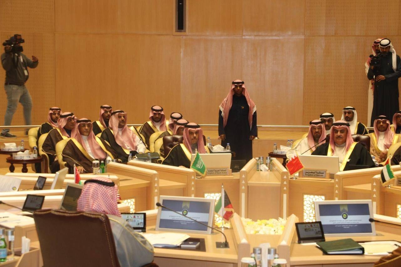 GCC foreign ministers meeting in Riyadh on Monday ahead of the 40th summit meeting of the grouping. — SPA 