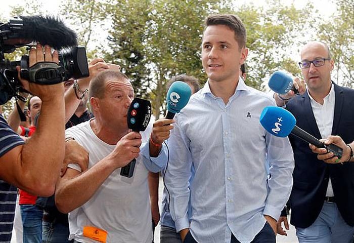 Ander Herrera (C) is one of the players who have been acquitted of match fixing in Spain. — Courtesy photo