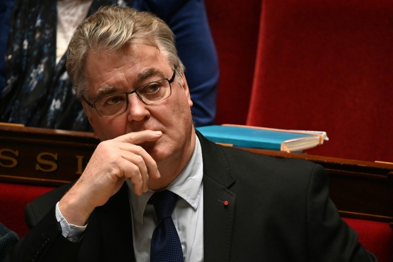 French High Commissioner for Pension Reform Jean-Paul Delevoye listens during a session of Questions to the government in Paris in this Dec. 10, 2019 file photo. — AFP
