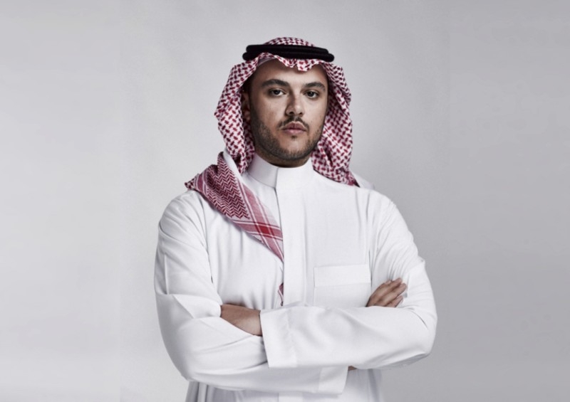  Fahad Bin Naif is the winner of the third edition of the Ithra Art Prize.