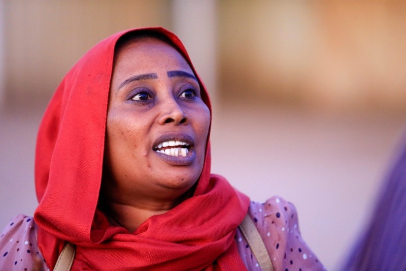 Noujd El-Shelali, a 35-year-old agricultural engineer, speaks during an interview in the town of Atbara, an industrial town 350 km northeast of Sudan’s capital Khartoum, in this Dec. 15, 2019 file photo. — AFP