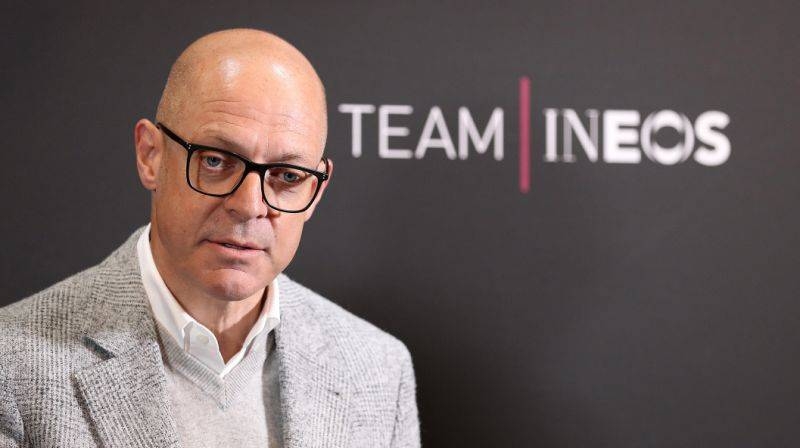 Team Ineos principal Dave Brailsford welcomes the partnership with Formula One world champions Mercedes.