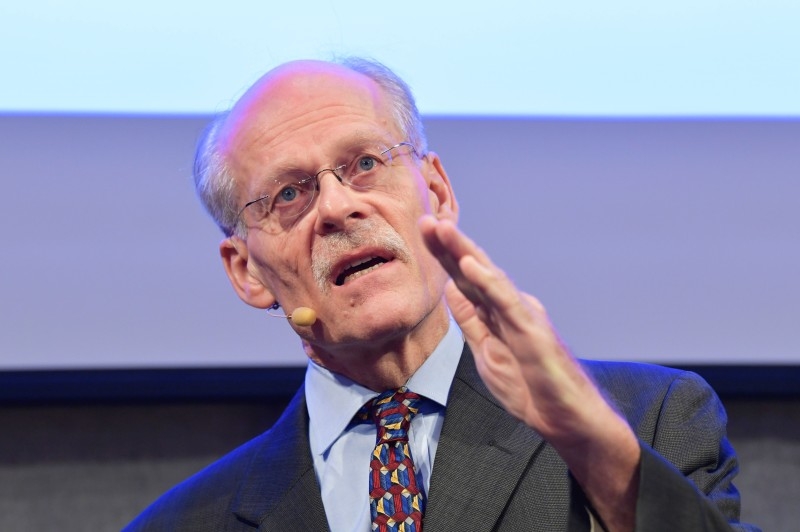 Governor of Sveriges Riksbank, the central bank of Sweden, Stefan Ingves speaks during a press conference at the Riksbank headquarters in Stockholm, Sweden, on Thursday. — AFP