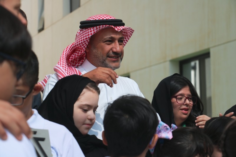 Olympian Ramzy, wife visit school for children with Down Syndrome
