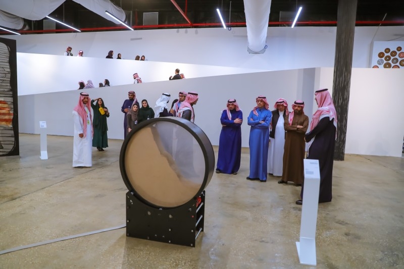 Crowds throng From Within art exhibition in Ad-Diriyah