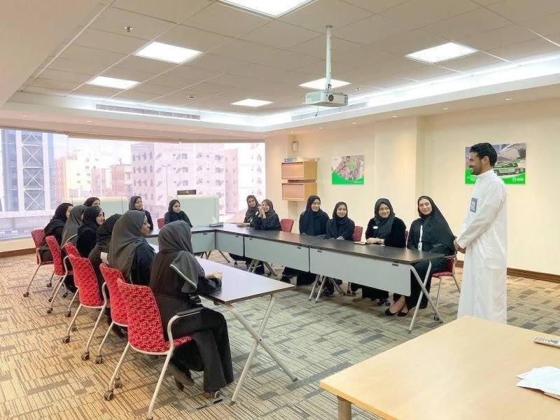 Saudi Arabian Airlines (Saudia) ground services have employed 200 Saudi young women in client services at King Abdulaziz International Airport (KAIA) in Jeddah. Seen is the first batch during training.