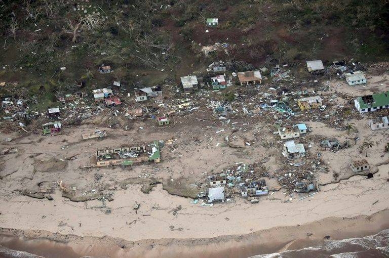 Damage is pictured around Tavua on the main Fijian island of Viti Levu after Cyclone Winston struck in 2016, killing 44 people. — AFP