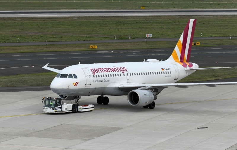 An Airbus A-319 of the Germanwings airline is seen at the airport in Duesseldorf, western Germany, in this Sept. 24, 2019 file photo. — AFP