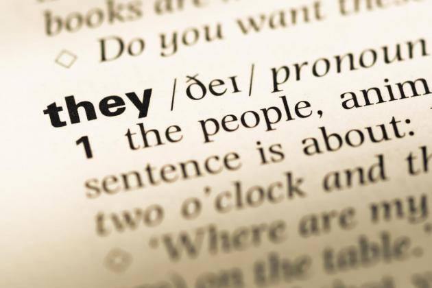 Neutral pronoun 'they' chosen as word of the decade