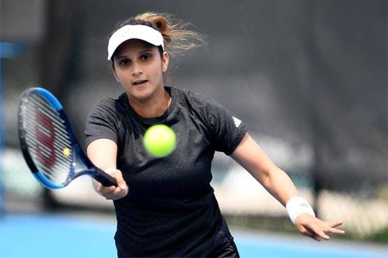 India's former doubles world No. 1 Sania Mirza made a winning return to tennis Tuesday at the Hobart International after more than two years on maternity leave.