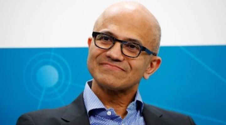 Microsoft boss Satya Nadella 