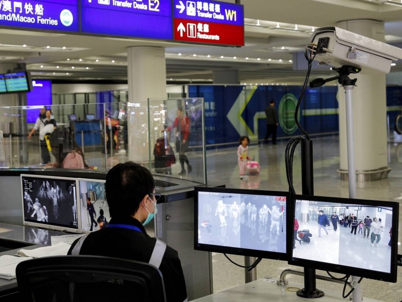 Airport authorities have stepped up screening of passengers. -Courtesy photo