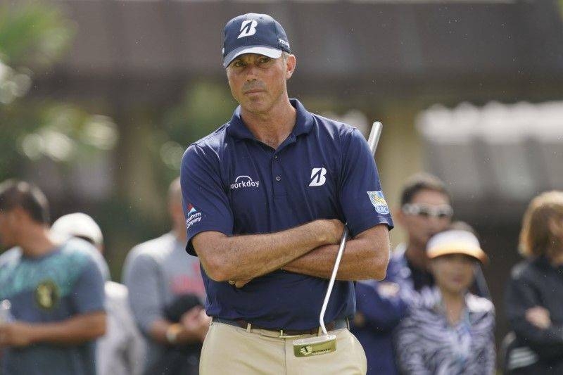 Olympic medalist Matt Kuchar, seen in this file photo, fired a nine-under-par 62 to take the lead after the third round of the Singapore Open on Saturday,