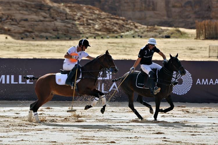 Prince Abdulaziz Bin Turki Bin Faisal, chairman of the General Sports Authority (GSA), crowned team Amaala winners of the first ever Desert Polo Championship in AlUla.